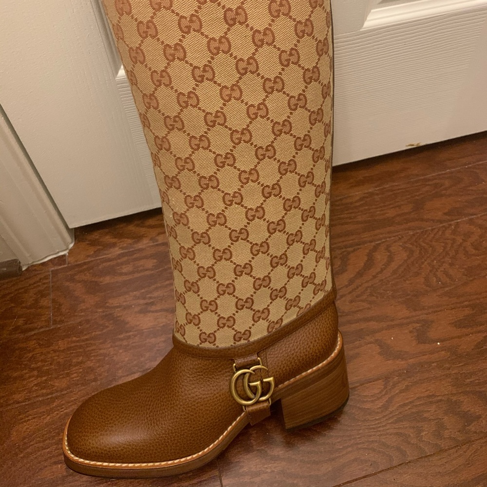 Gucci Lola Riding Boot GG